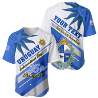 Personalised Uruguay Independence Day Baseball Jersey Uruguayan Sol de Mayo Special Version - Wonder Print Shop