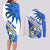 Personalised Uruguay Independence Day Couples Matching Long Sleeve Bodycon Dress and Long Sleeve Button Shirts Uruguayan Sol de Mayo Special Version - Wonder Print Shop