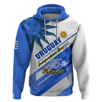 Personalised Uruguay Independence Day Hoodie Uruguayan Sol de Mayo Special Version - Wonder Print Shop
