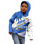 Personalised Uruguay Independence Day Kid Hoodie Uruguayan Sol de Mayo Special Version - Wonder Print Shop