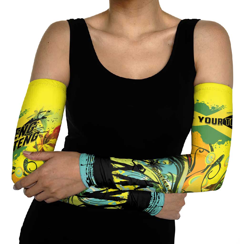 Jamaica Sleng Teng Riddim Arm Sleeves Booyaka Booyaka - Wonder Print Shop