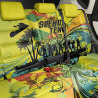 Jamaica Sleng Teng Riddim Back Car Seat Cover Booyaka Booyaka - Wonder Print Shop