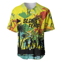 Personalized Jamaica Sleng Teng Riddim Baseball Jersey Booyaka Booyaka - Wonder Print Shop