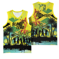 Personalized Jamaica Sleng Teng Riddim Basketball Jersey Booyaka Booyaka - Wonder Print Shop