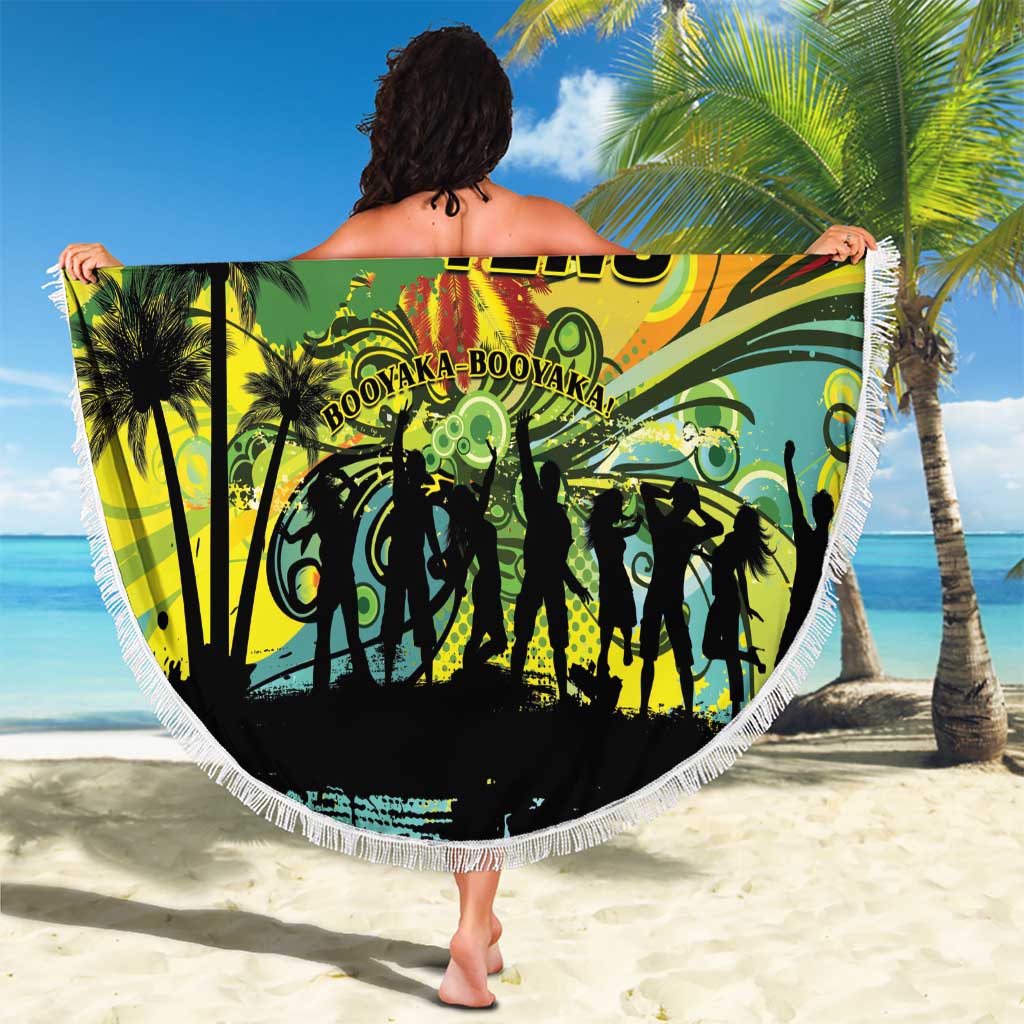 Jamaica Sleng Teng Riddim Beach Blanket Booyaka Booyaka - Wonder Print Shop