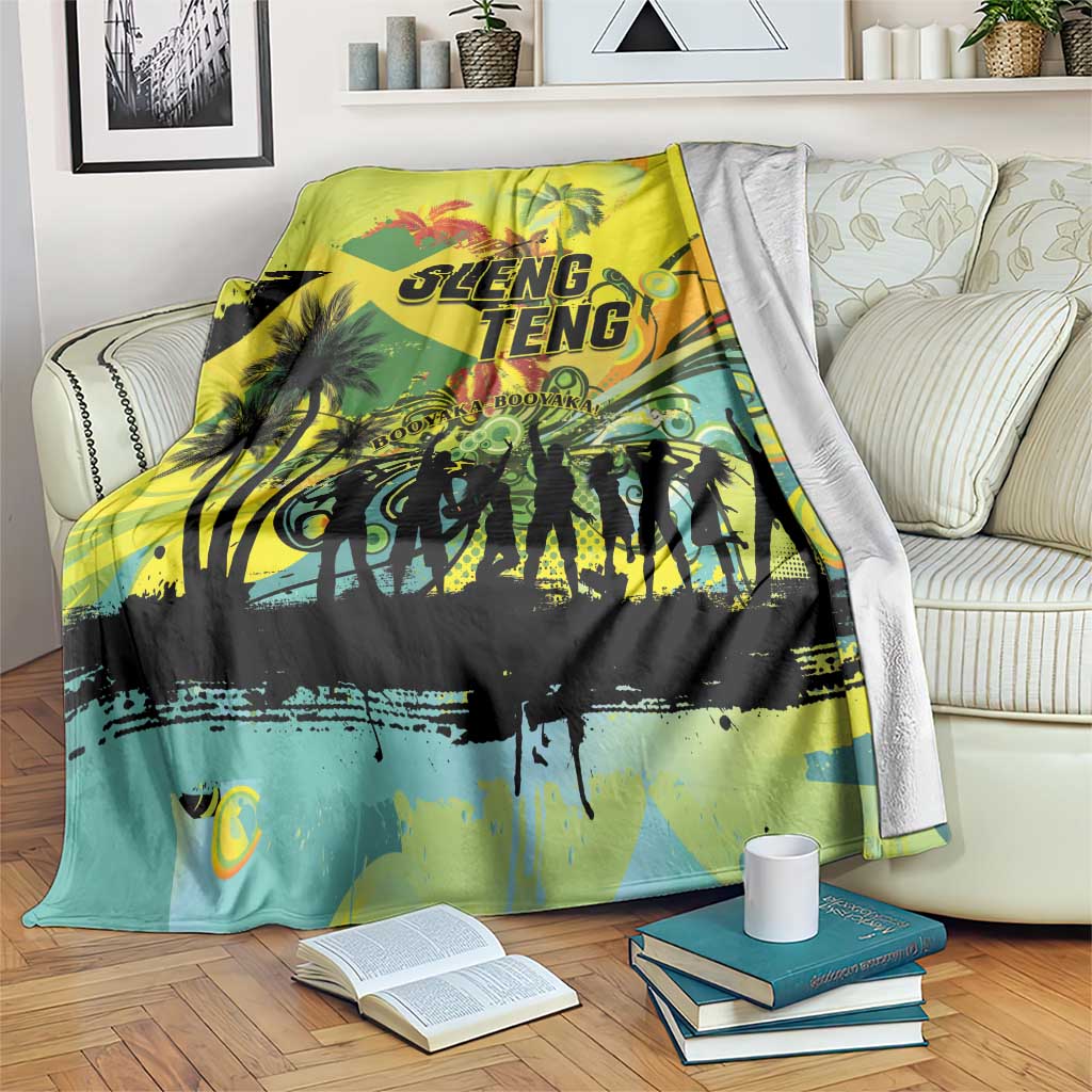 Jamaica Sleng Teng Riddim Blanket Booyaka Booyaka - Wonder Print Shop