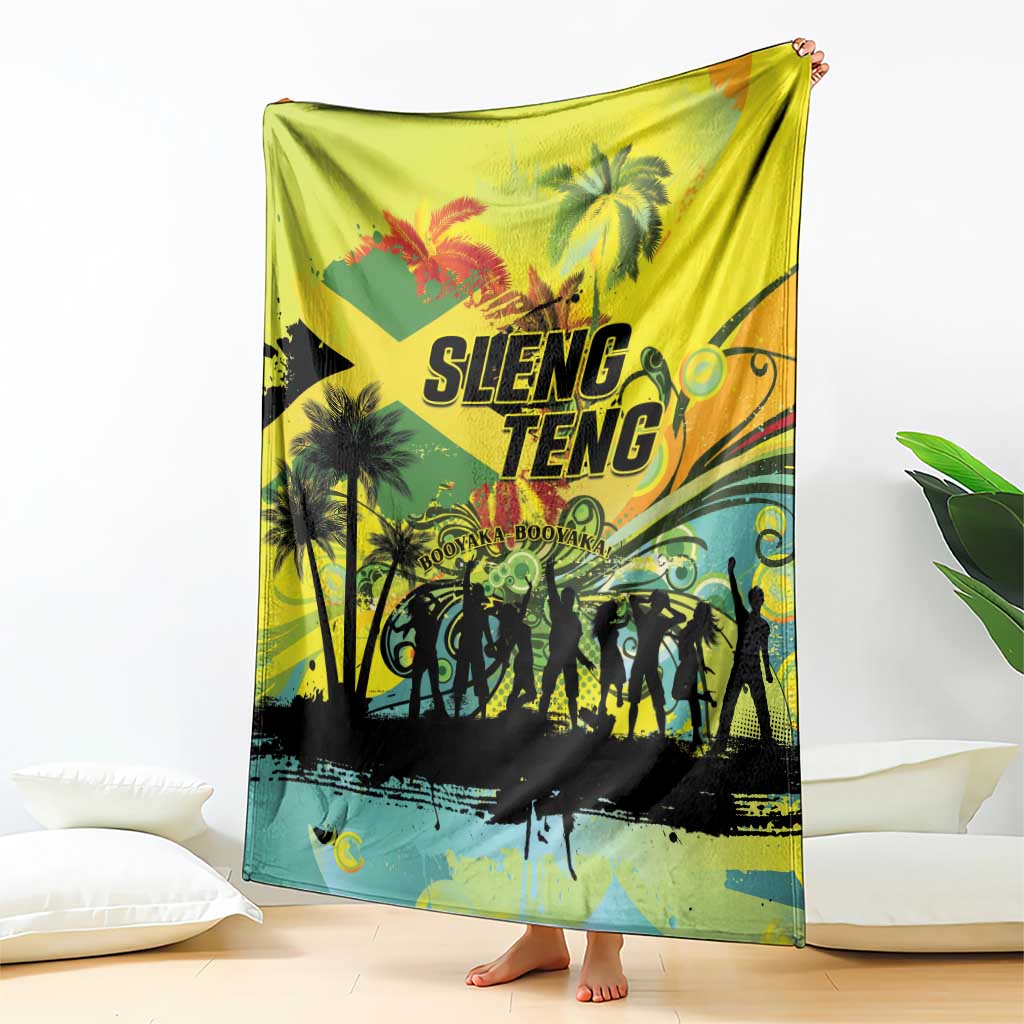 Jamaica Sleng Teng Riddim Blanket Booyaka Booyaka - Wonder Print Shop