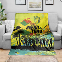 Jamaica Sleng Teng Riddim Blanket Booyaka Booyaka - Wonder Print Shop