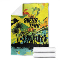 Jamaica Sleng Teng Riddim Blanket Booyaka Booyaka - Wonder Print Shop