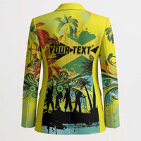 Personalized Jamaica Sleng Teng Riddim Blazer Booyaka Booyaka - Wonder Print Shop