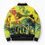 Personalized Jamaica Sleng Teng Riddim Bomber Puffer Jacket Booyaka Booyaka - Wonder Print Shop