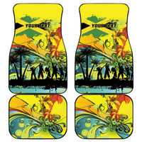 Jamaica Sleng Teng Riddim Car Mats Booyaka Booyaka - Wonder Print Shop
