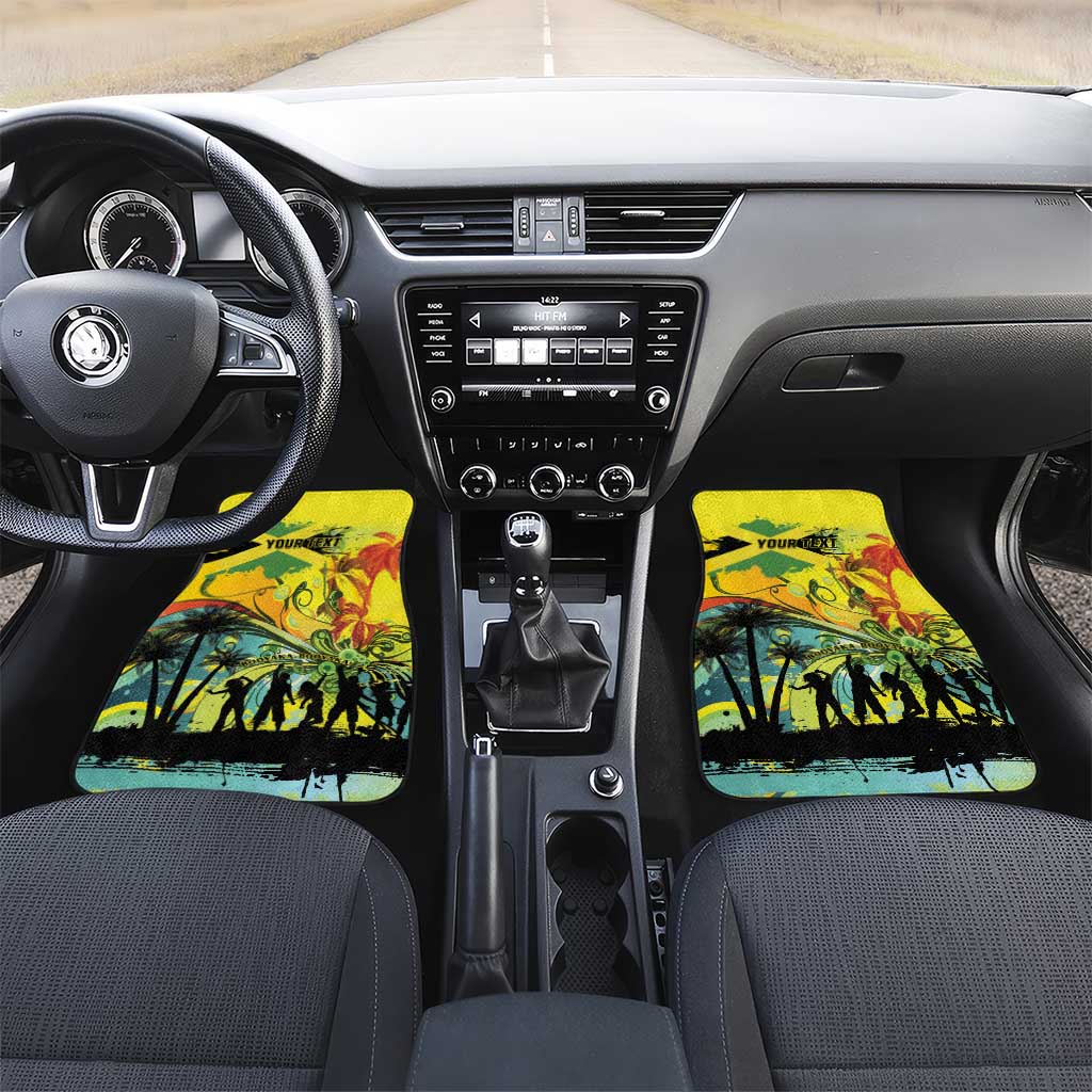 Jamaica Sleng Teng Riddim Car Mats Booyaka Booyaka - Wonder Print Shop