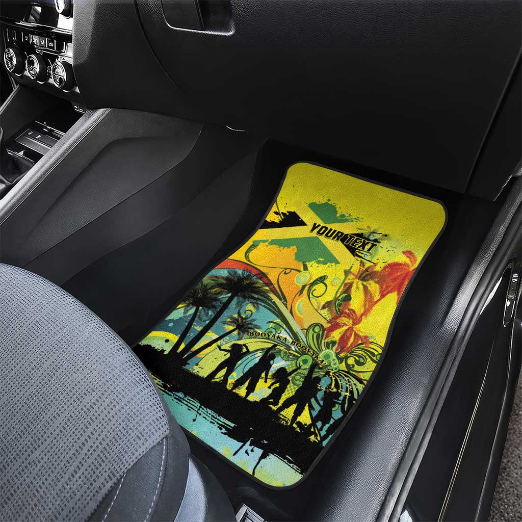 Jamaica Sleng Teng Riddim Car Mats Booyaka Booyaka - Wonder Print Shop