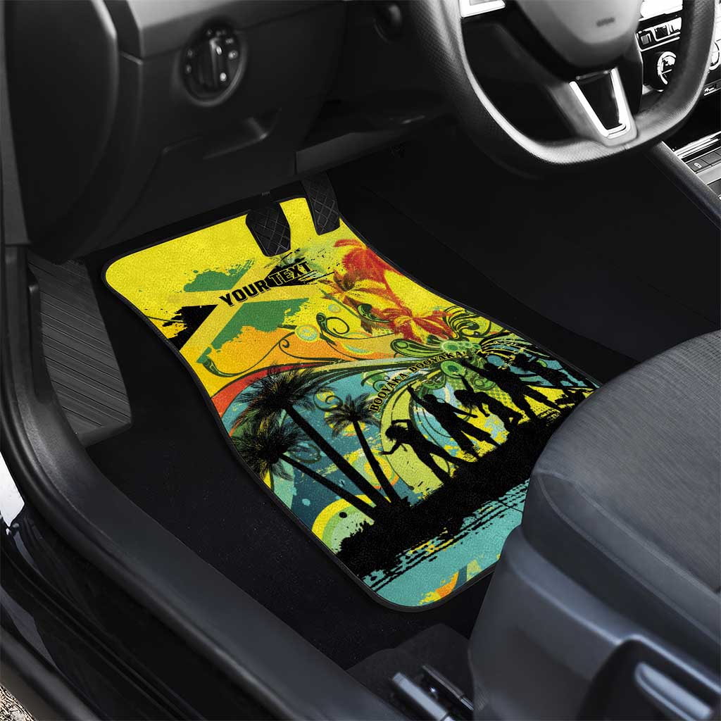 Jamaica Sleng Teng Riddim Car Mats Booyaka Booyaka - Wonder Print Shop