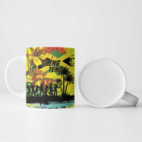 Personalized Jamaica Sleng Teng Riddim Ceramic Mug Booyaka Booyaka - Wonder Print Shop