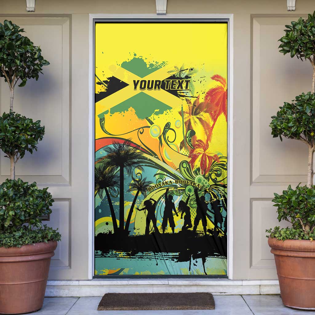 Jamaica Sleng Teng Riddim Door Cover Booyaka Booyaka - Wonder Print Shop