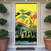 Jamaica Sleng Teng Riddim Door Cover Booyaka Booyaka - Wonder Print Shop