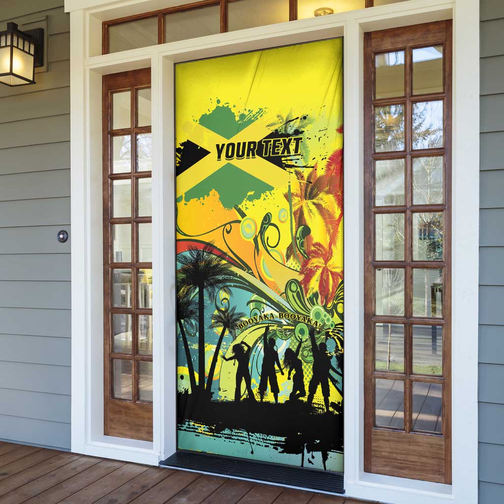 Jamaica Sleng Teng Riddim Door Cover Booyaka Booyaka - Wonder Print Shop