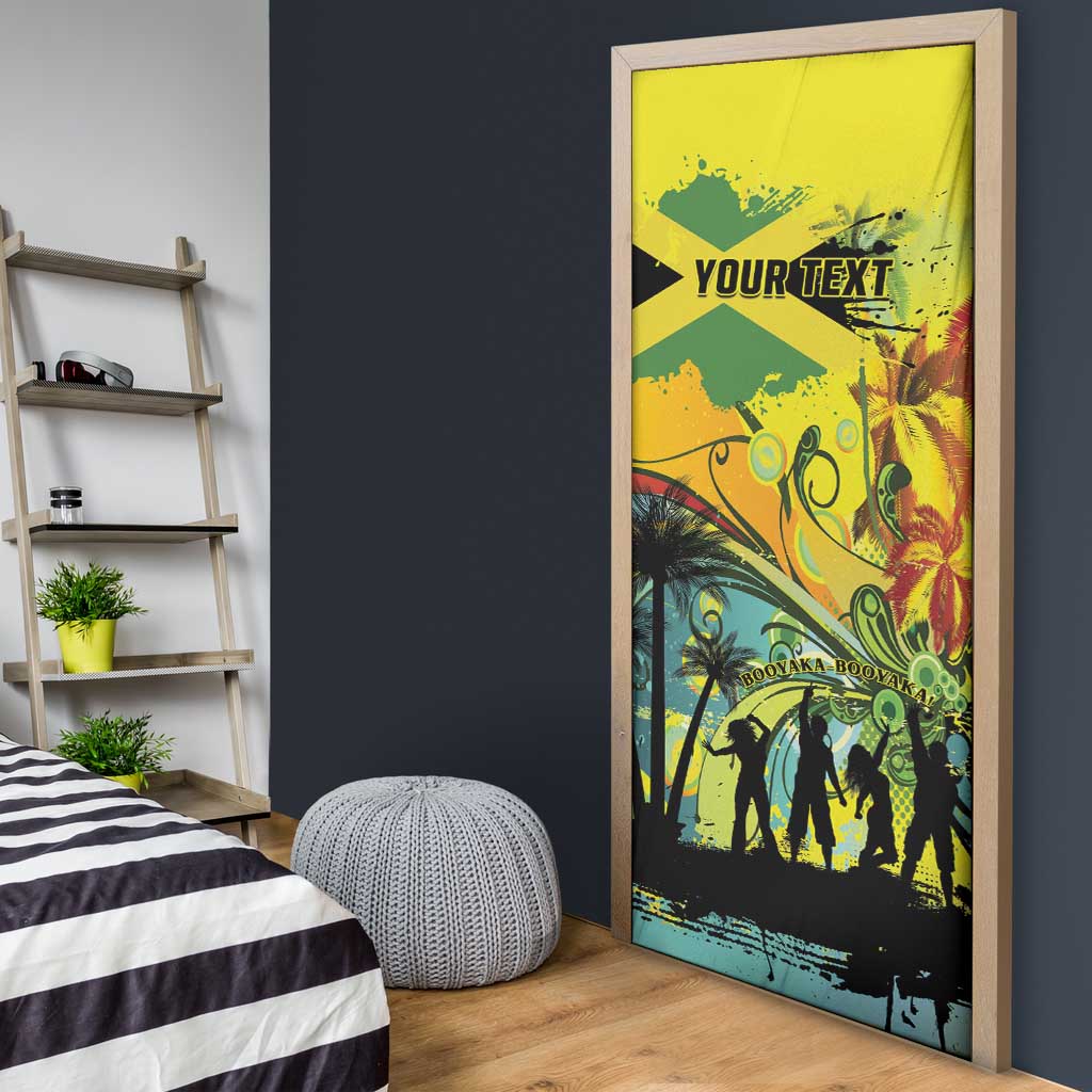 Jamaica Sleng Teng Riddim Door Cover Booyaka Booyaka - Wonder Print Shop