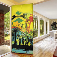 Jamaica Sleng Teng Riddim Door Cover Booyaka Booyaka - Wonder Print Shop