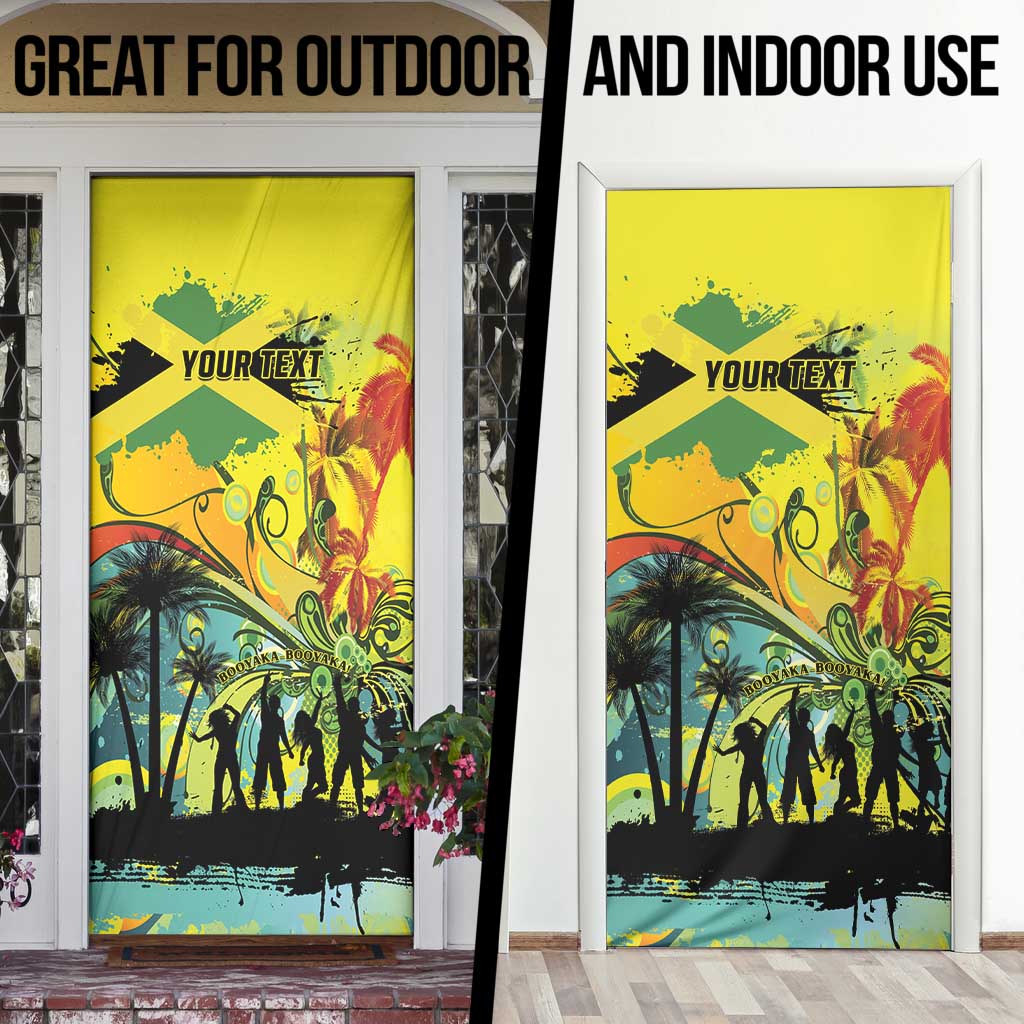 Jamaica Sleng Teng Riddim Door Cover Booyaka Booyaka - Wonder Print Shop