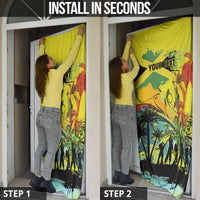 Jamaica Sleng Teng Riddim Door Cover Booyaka Booyaka - Wonder Print Shop