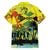 Personalized Jamaica Sleng Teng Riddim Family Matching Summer Maxi Dress and Hawaiian Shirt Booyaka Booyaka - Wonder Print Shop