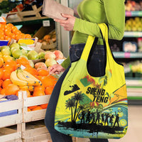 Jamaica Sleng Teng Riddim Grocery Bag Booyaka Booyaka - Wonder Print Shop