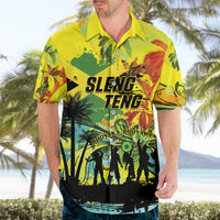 Personalized Jamaica Sleng Teng Riddim Hawaiian Shirt Booyaka Booyaka - Wonder Print Shop