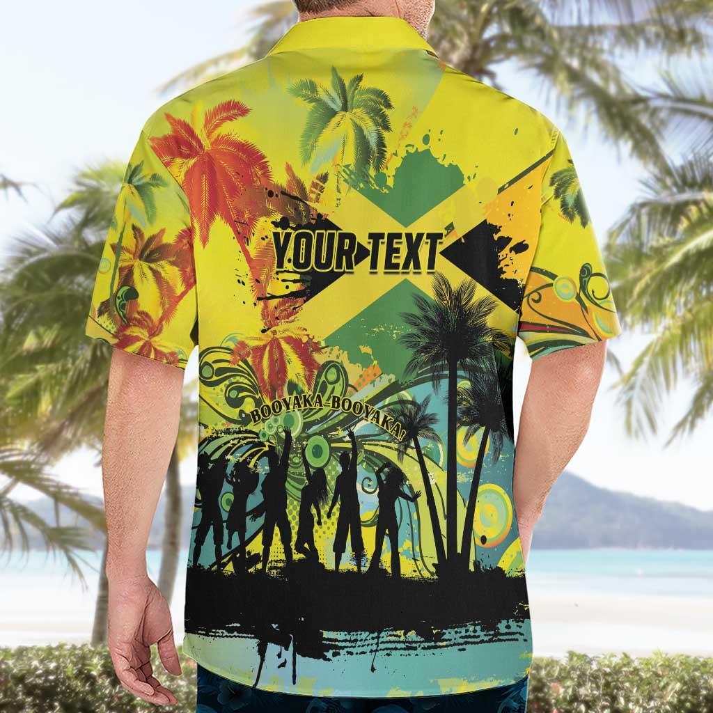 Personalized Jamaica Sleng Teng Riddim Hawaiian Shirt Booyaka Booyaka - Wonder Print Shop