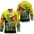 Personalized Jamaica Sleng Teng Riddim Hockey Jersey Booyaka Booyaka - Wonder Print Shop