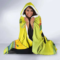 Jamaica Sleng Teng Riddim Hooded Blanket Booyaka Booyaka - Wonder Print Shop