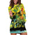 Personalized Jamaica Sleng Teng Riddim Hoodie Dress Booyaka Booyaka - Wonder Print Shop