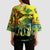 Personalized Jamaica Sleng Teng Riddim Kimono Sleeve Blouse Booyaka Booyaka - Wonder Print Shop