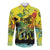 Personalized Jamaica Sleng Teng Riddim Long Sleeve Button Shirt Booyaka Booyaka - Wonder Print Shop