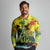 Personalized Jamaica Sleng Teng Riddim Long Sleeve Polo Shirt Booyaka Booyaka - Wonder Print Shop