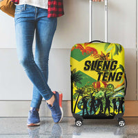 Jamaica Sleng Teng Riddim Luggage Cover Booyaka Booyaka - Wonder Print Shop
