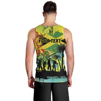 Personalized Jamaica Sleng Teng Riddim Men Tank Top Booyaka Booyaka - Wonder Print Shop
