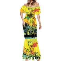 Personalized Jamaica Sleng Teng Riddim Mermaid Dress Booyaka Booyaka - Wonder Print Shop