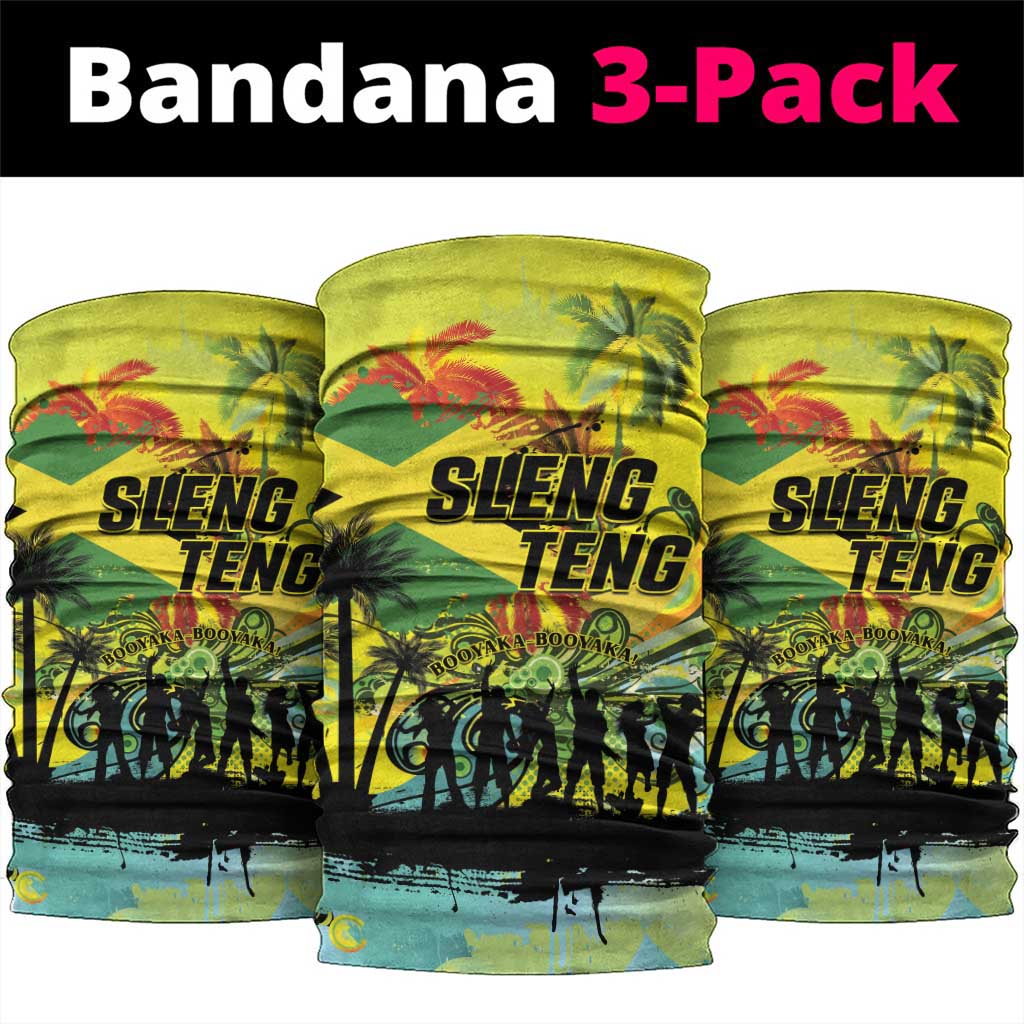 Jamaica Sleng Teng Riddim Neck Gaiter Booyaka Booyaka LT01