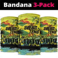 Jamaica Sleng Teng Riddim Neck Gaiter Booyaka Booyaka LT01