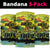 Jamaica Sleng Teng Riddim Neck Gaiter Booyaka Booyaka LT01