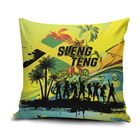 Jamaica Sleng Teng Riddim Pillow Cover Booyaka Booyaka - Wonder Print Shop