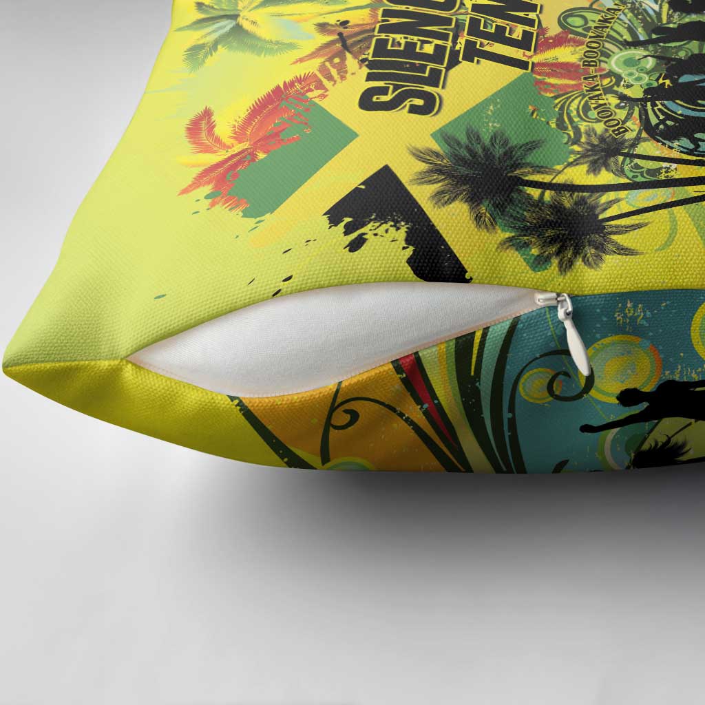 Jamaica Sleng Teng Riddim Pillow Cover Booyaka Booyaka - Wonder Print Shop