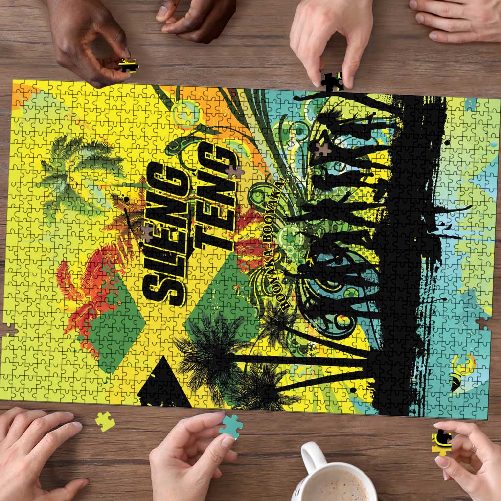 Jamaica Sleng Teng Riddim Puzzle Booyaka Booyaka - Wonder Print Shop