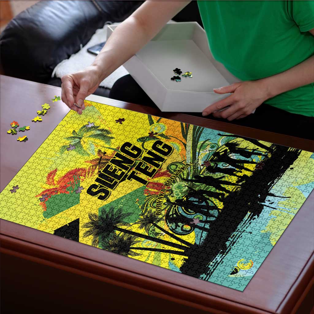 Jamaica Sleng Teng Riddim Puzzle Booyaka Booyaka - Wonder Print Shop