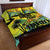 Jamaica Sleng Teng Riddim Quilt Bed Set Booyaka Booyaka - Wonder Print Shop