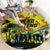 Jamaica Sleng Teng Riddim Round Carpet Booyaka Booyaka - Wonder Print Shop