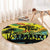 Jamaica Sleng Teng Riddim Round Carpet Booyaka Booyaka - Wonder Print Shop
